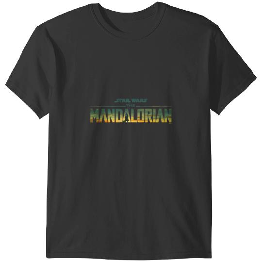 Star Warss The Mandalorian Season 3 Logo Grogu Disney T-Shirts