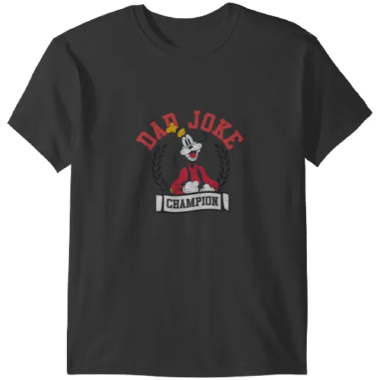 Disney Mickey And Friends Goofy Dad Joke Champ Father's Day T-Shirts
