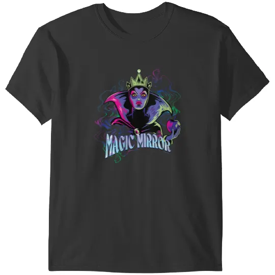 Disneyss Villains Evil Queen Magic Mirror Illustrated T-Shirts