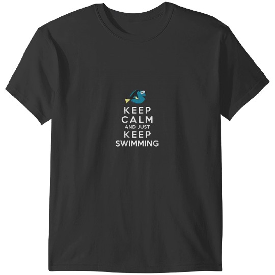 Disneyss Pixars Finding Dory Keep Calm And Just Keep Swimming T-Shirts
