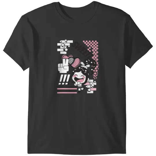 Disney Wreck-It Ralph Von Sweetz Vanellope Kawaii Logo T-Shirts