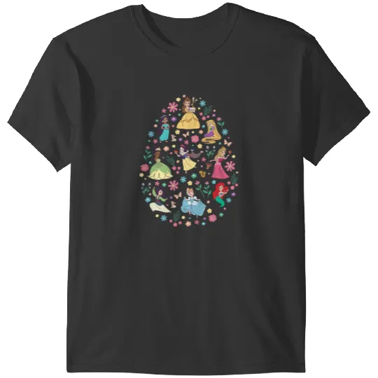 Disney Princess Spring Flower Filled Easter Egg T-Shirts