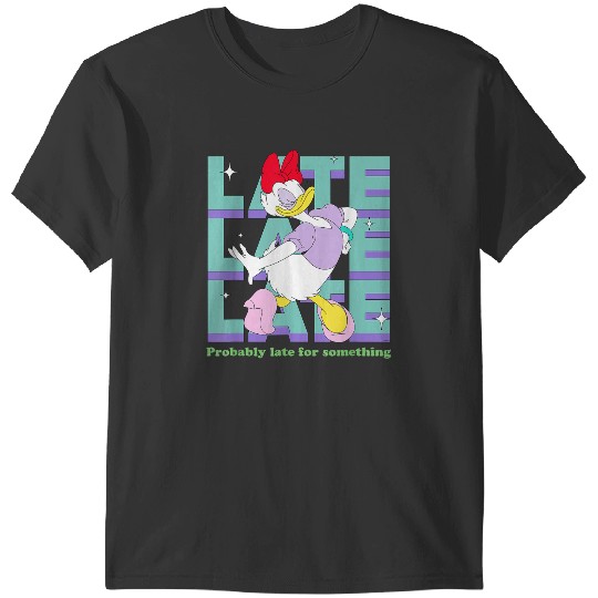 Disneyss Daisy Duck Probably Late For Something Funny T-Shirts