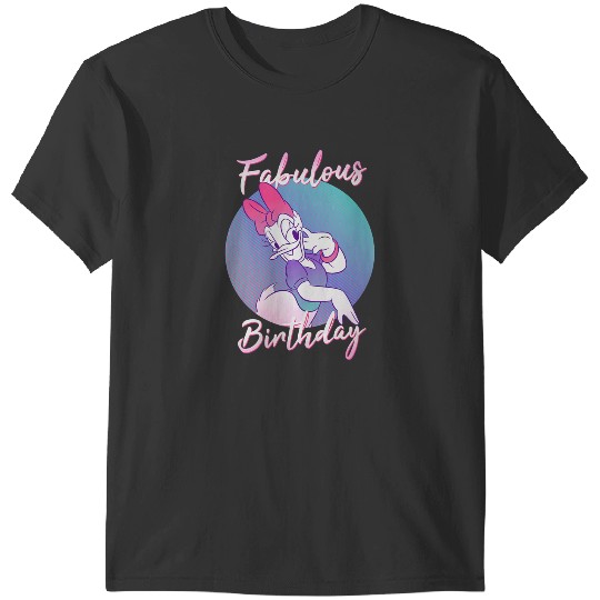 Disneyss Daisy Duck Fabulous Birthday T-Shirts