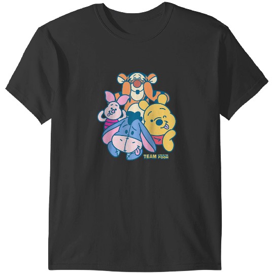 Disney Winnie the Pooh Team Raglan Baseball Tee T-Shirts