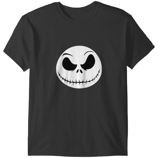 Disney The Nightmare Before Christmas Jack Big Face Raglan Baseball Tee T-Shirts
