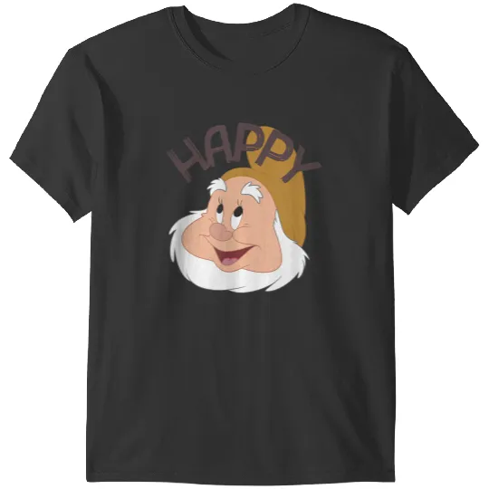 Disneyss Snow White The Seven Dwarfs Happy Faces T-Shirts