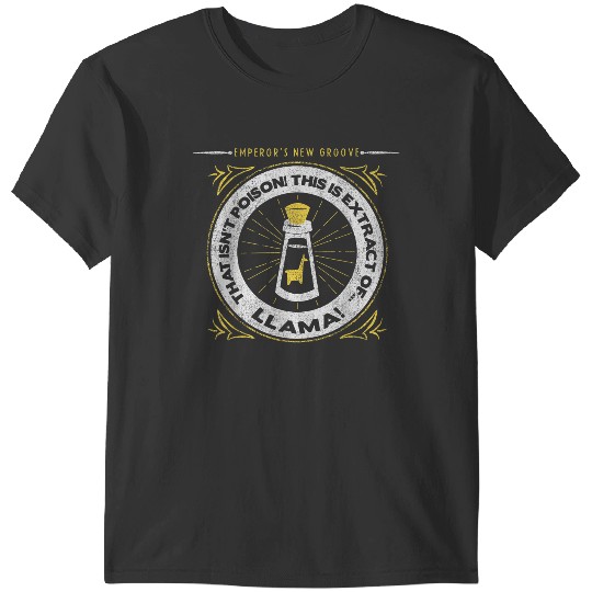 Disneyss Emperors New Groove Extract Of Llama Logo T-Shirts