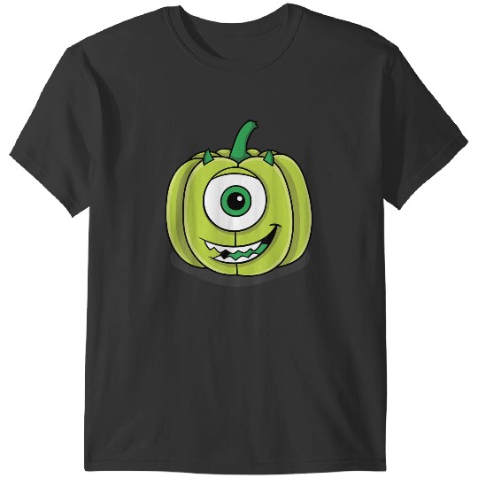 Disneyss Pixars Monsters Inc Mike Green Pumpkin Halloween T-Shirts