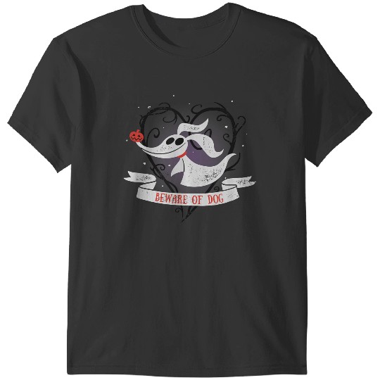 Disneyss The Nightmare Before Christmas Zero Beware Of Dog T-Shirts