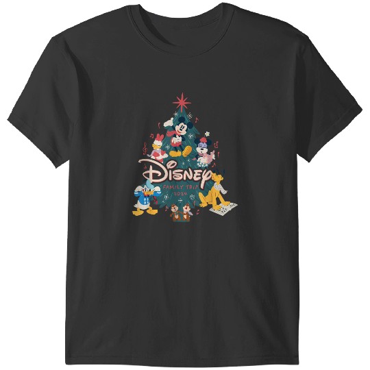 Disney Mickey Friends Christmas 2024 Holiday Family Trip 2024 T-Shirts