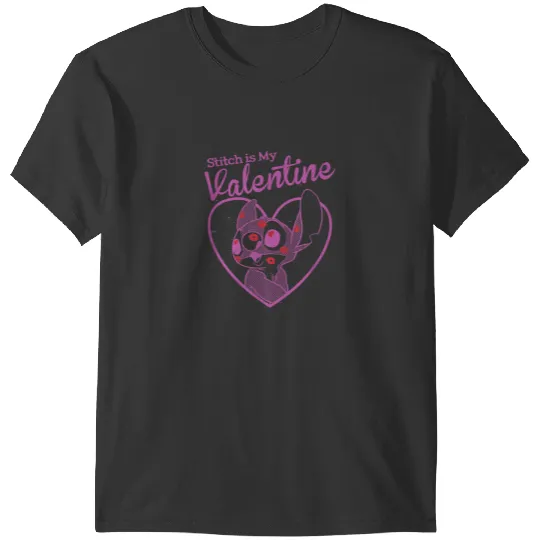 Disney Lilo Stitch Valentines Day Stitch Is My V T-Shirts