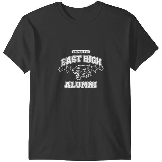Disney High School Musical The Series East High Alumni Logo T-Shirts