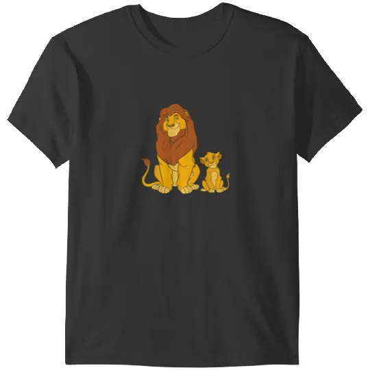 Disney The Lion King Young Simba and Mufasa TShi T-Shirts
