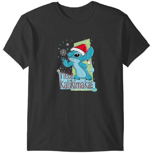 Disneyss Lilo Stitch Mele Kalikimaka Holiday T-Shirts