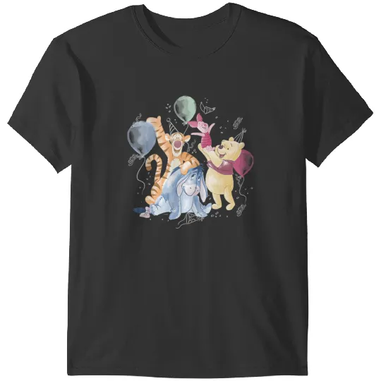Disneyss Winnie The Pooh Hundred Acre Wood Birthday T-Shirts