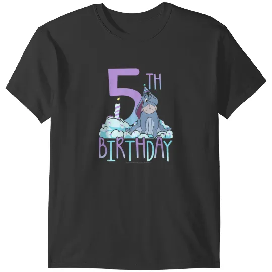 Disneyss Winnie The Pooh Birthday Eeyore Fifth Birthday T-Shirts