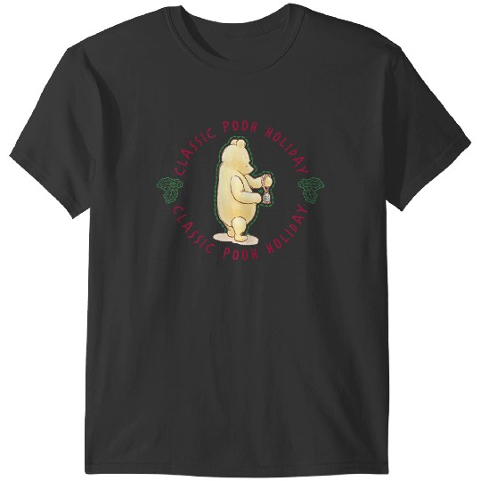 Disneyss Winnie The Pooh Christmas Classic Pooh Holiday T-Shirts