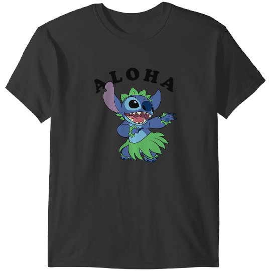 Discover Disney Lilo Stitch Aloha Hula Dancing Stitch T-Shirts