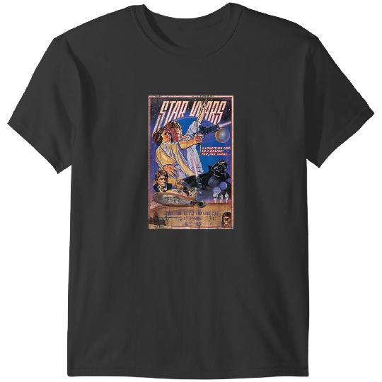 Discover Star Warss Classic Vintages Movie Poster Disneyss+ T-Shirts