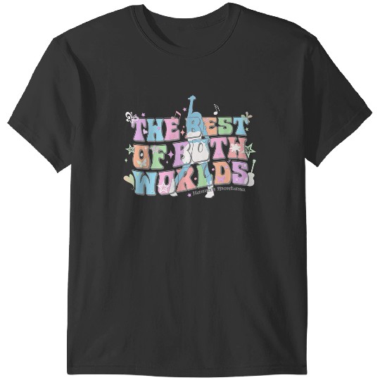 Discover Disney Hannah Montana The Best Of Both Worlds Big Text Logo T-Shirts