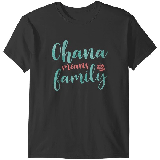 Disneyss Lilo Stitch Ohana Means Family T-Shirts