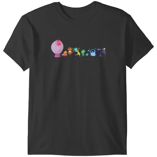 Discover Disney And Pixarss Inside Out 2 Emotions Toony Lineup T-Shirts