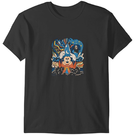 Discover Disney Fantasia Mickey Mouse Sorcerers Apprentic T-Shirts