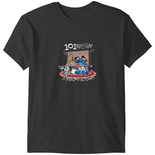 Discover Disney 100 Stitch in Costume 101 Dalmatians Fun T-Shirts