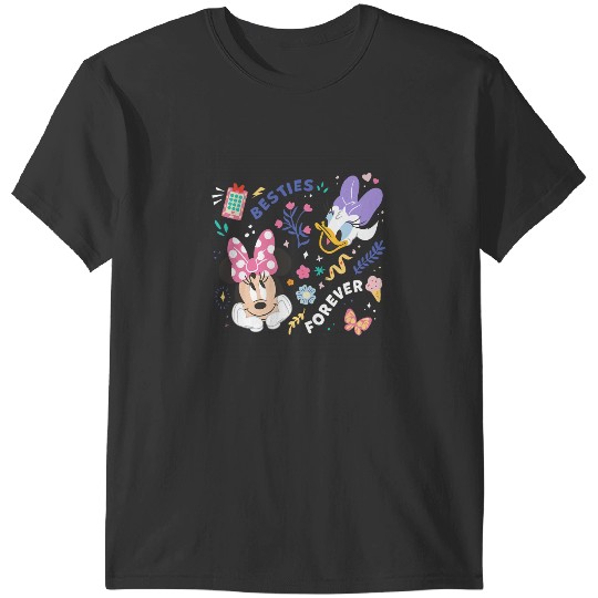 Discover Disney Mickey And Friends Minnie & Daisy Besties Forever T-Shirts