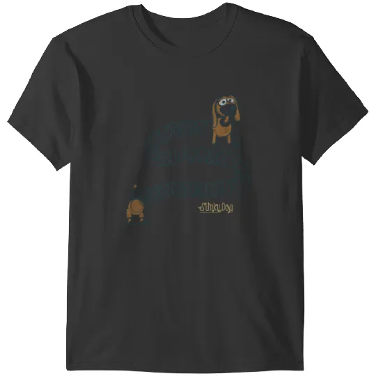 Disneyss Pixars Toy Story Slinky Dog Vintages Logo T-Shirts