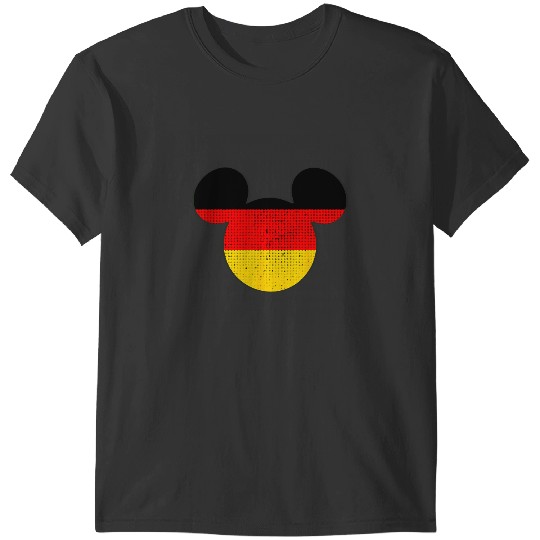 Discover Disney Mickey Mouse Logo Germany Flag Fill T-Shirts