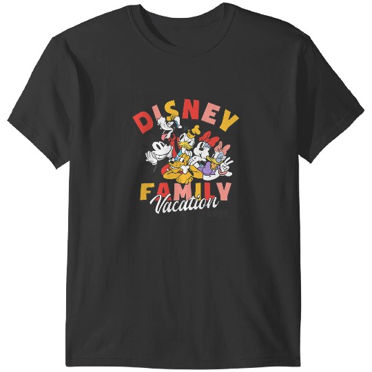 Discover Disney Mickey And Friends Disney Family Vacation 2024 Logo T-Shirts