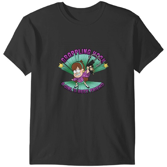 Discover Disney Gravity Falls Mabel Pines Grappling Hook Logo T-Shirts