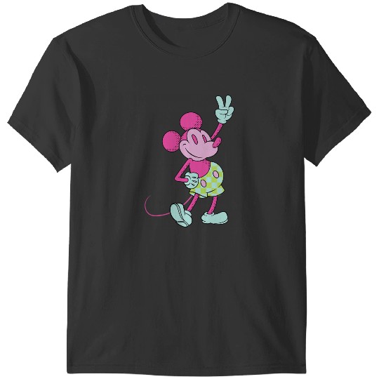 Discover Disney Mickey Mouse Jaunty Pose Retro Pop Art T-Shirts