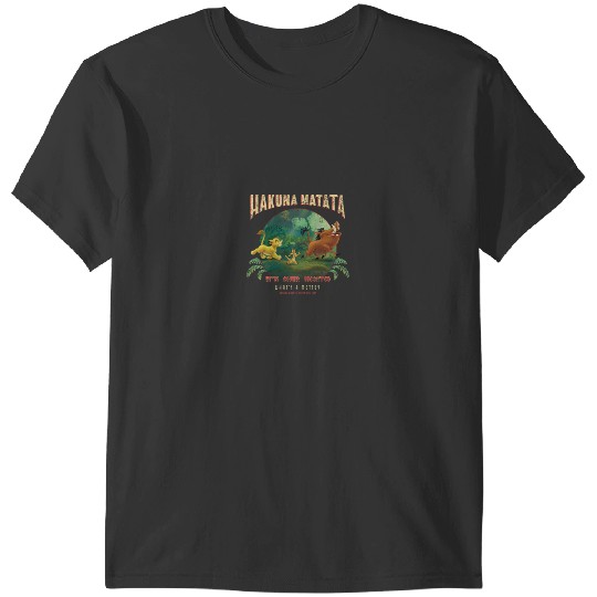 Disneyss Lion King Hakuna Matata Motto Simba Timon Pumbaa T-Shirts