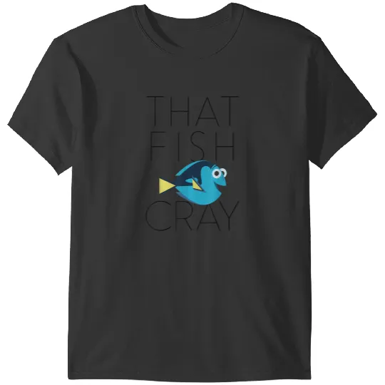 Disneyss Pixars Finding Dory That Fish Cray Dory Line Logo T-Shirts