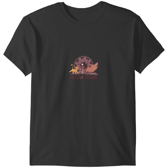 Disneyss Lion King Hakuna Matata Henna Group shots Portrait T-Shirts