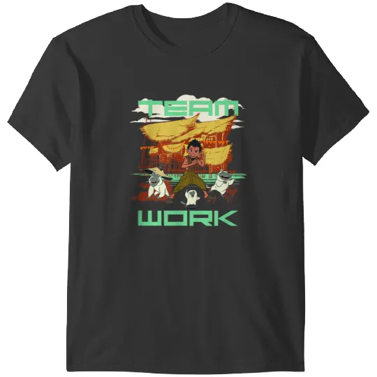 Disneyss Raya And The Last Dragon Team Work T-Shirts