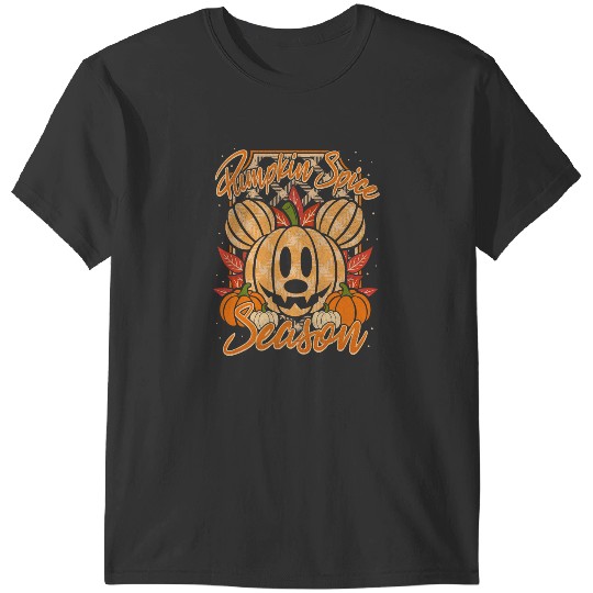 Discover Disney Mickey And Friends Halloween Pumpkin Spice Chest Logo T-Shirts
