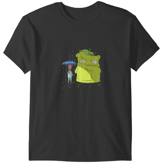Bobs Burgers Louise Kuchi Kopi Rain Portrait T-Shirts