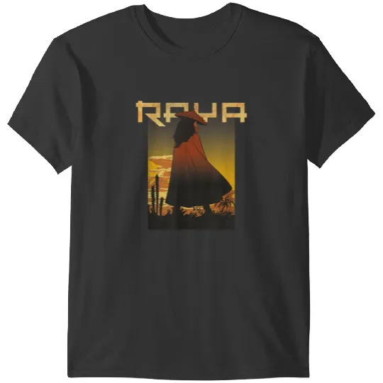 Disneyss Raya And The Last Dragon Raya Poster T-Shirts