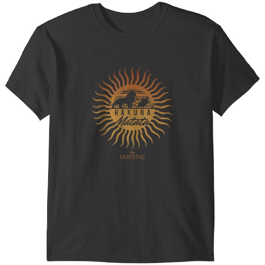 Discover Disneyss The Lion King Sun Rays Gradient Hakuna Matata T-Shirts