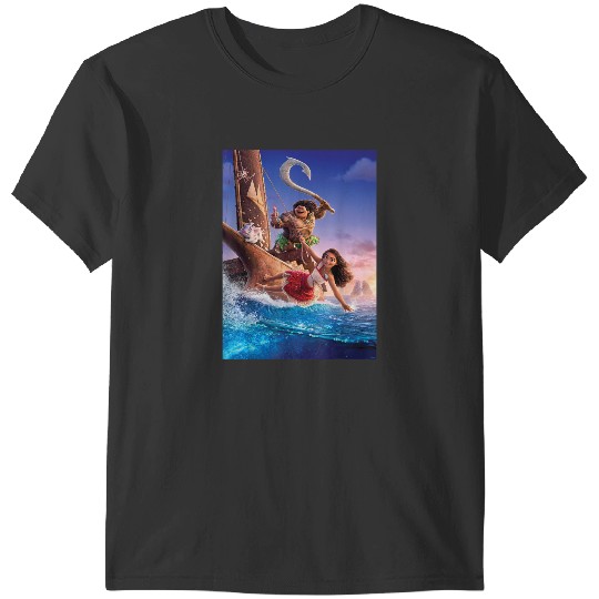 Discover Disney Moana 2 Ocean Adventure  Movie Teaser Poster T-Shirts