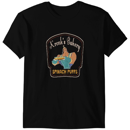 Funny Kronks Bakery Spinach Puffs, Disney Villains The Emperors New Groove Matching T-Shirts