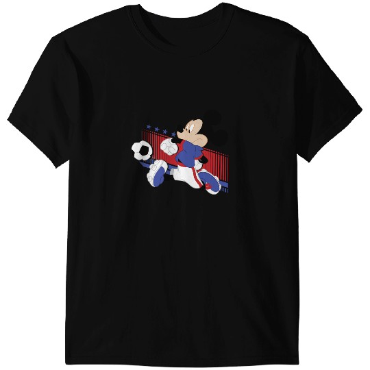 Discover Disney Mickey And Friends USA Soccer  Mickey T-Shirts