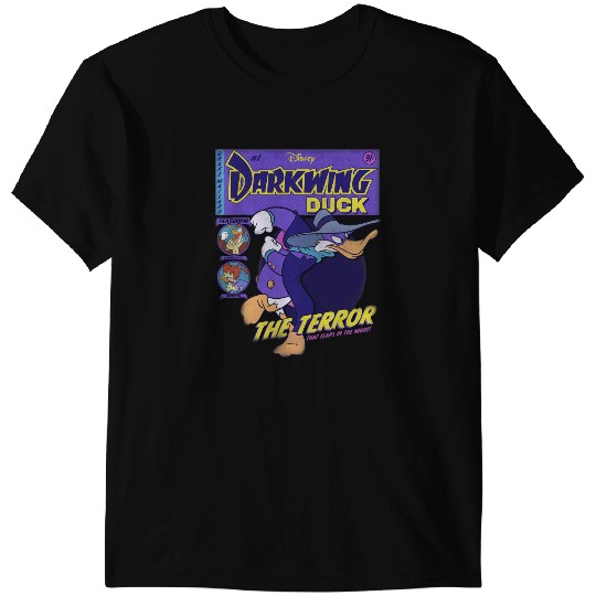 Disney Darkwing Duck Black  Classic Fit T-Shirts