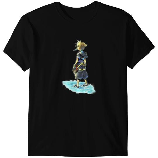 Disney Kingdom Hearts Sora Sea Salt Ice Cream Sketch T-Shirts