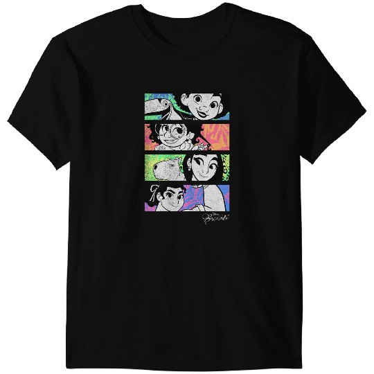 Discover Disney Encanto Family Group Shot Panels T-Shirts