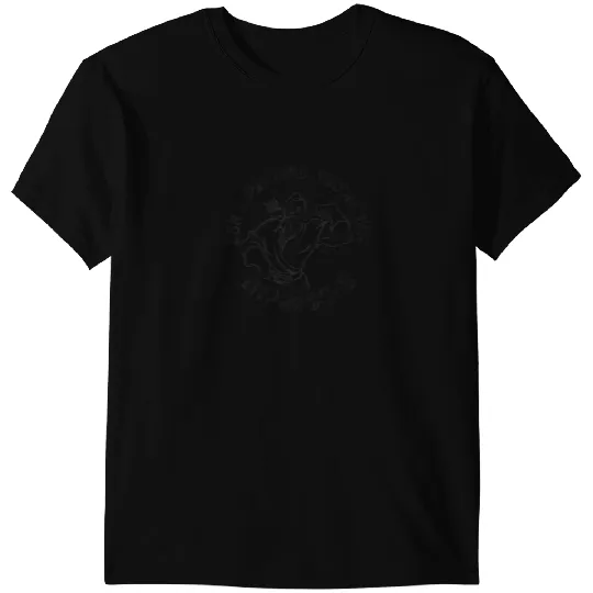 Disney Beauty And The Beast Gaston Muscles Graph T-Shirts